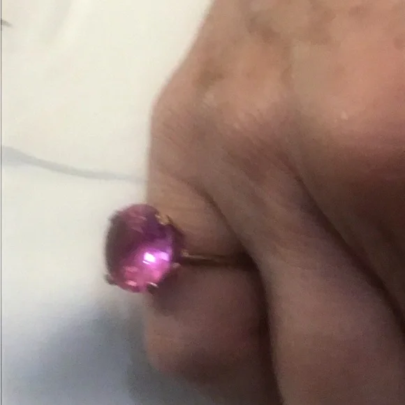 Pink Tourmaline Ring